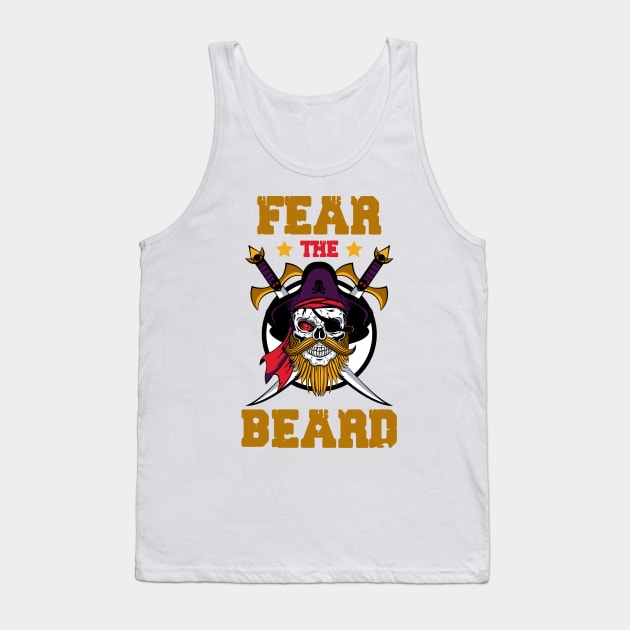 fear the beard Tank Top by RedLineStore